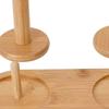 Detachable Base Yarn Storage Rack Stable Vertical Rotating Wool Ball Holder Handmade Thread Spool Knitting Organizer