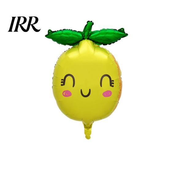 Bridal Shower Lemon Decor 10 Pcs Balloons, Summer Yellow Fruit Foil Balloons for Slice Balloon Themed Birthday Party Supplies, Vacation