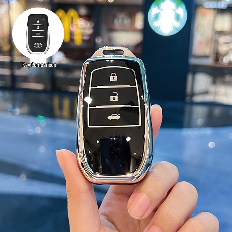 Чехол для ключа Toyota, совместимый с Corolla, Camry, Levin, RAV4, Venza, Avalon и Fenglanda