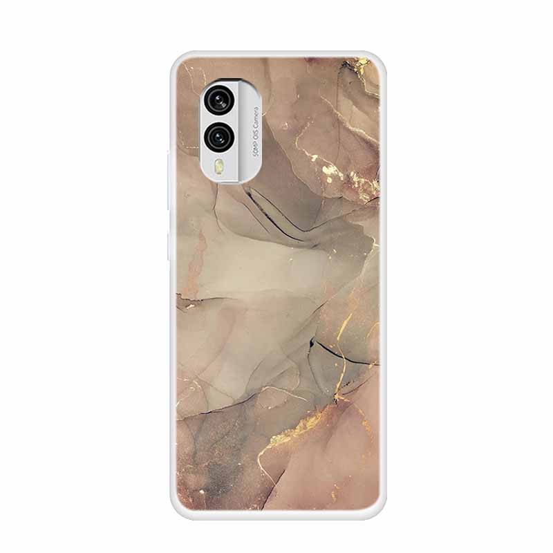 Luxury Case For Nokia X30 X20 Soft Silicone TPU Phone Back Cover for Nokia X 30 Funda for Nokia X 20 Case Protector Coque Marble
