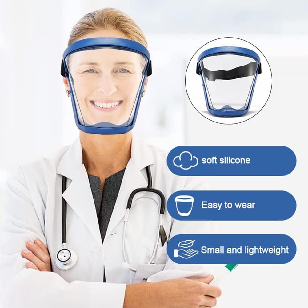 Противотуманный защитный щиток для лица унисекс HD прозрачная маска заменяет прозрачную наружную полнолицевую защитную маску для рта
