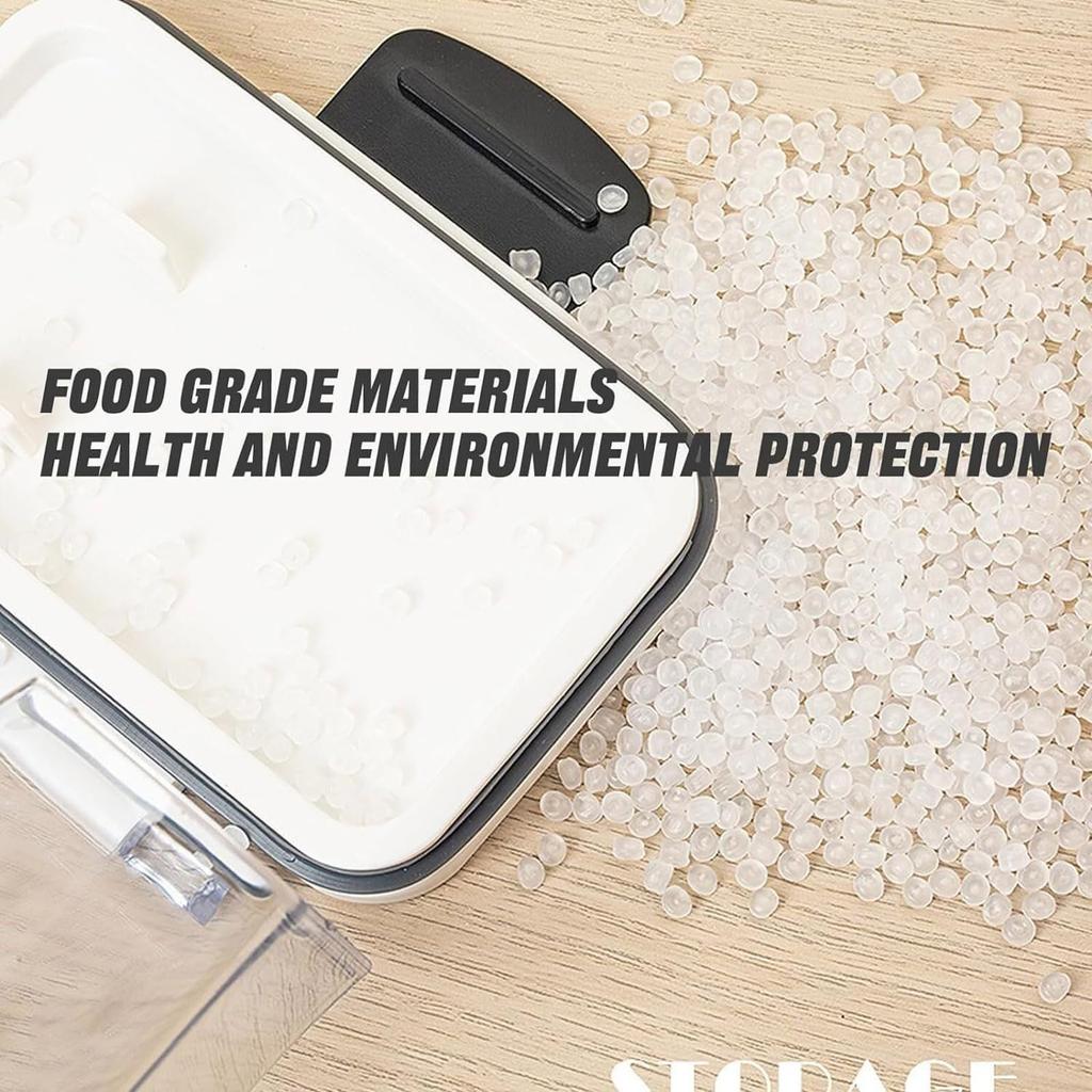 Containers, Baking Storage Set,Baking Storage Containers With Lids Airtight For Flour And Sugar