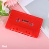 1Pc Color Blank Tape Case Audio Magnetic Audio Recording Cassette Tape Shell Empty Reel To Reel Cassette(No Tape Core)