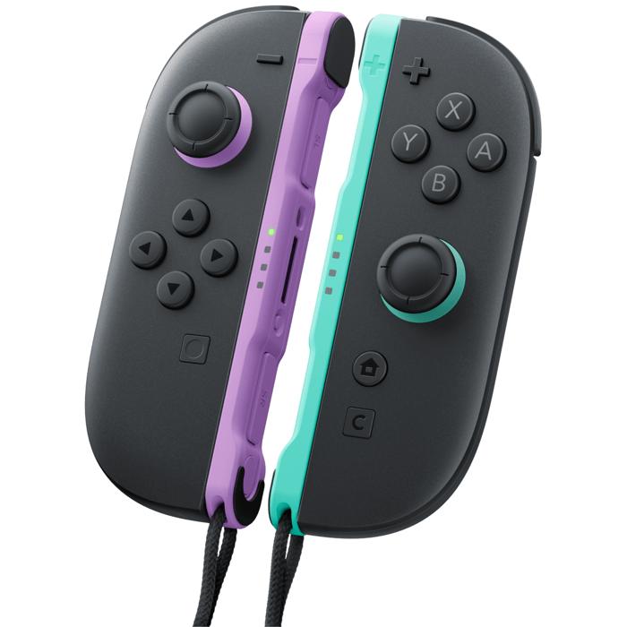 Paire de manettes Joy-Con 2 Violet Clair &amp; Vert Clair pour Nintendo Switch 2