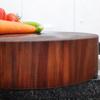 Extra Thick Ironwood Cutting Board - Solid Wood Chopping Block for Commercial and Household Use
