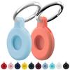 Candy Colors Liquid Silicone Case for Apple New AirTag Tracker Anti-Scratch Cover Locator Keychain Protect Sleeve Anti-lost