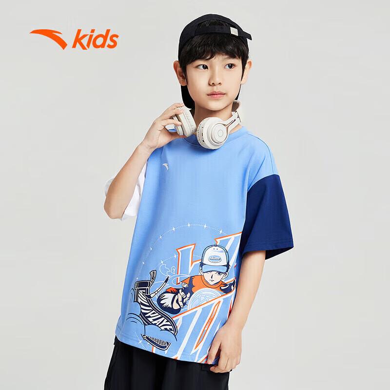 Anta Boys' Cartoon Breathable Short Sleeve T-Shirt