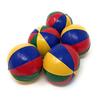 Мешочки для жонглирования "8 Звезд" Обычный Размер JUGGLE 4 FUN (пляж (Синий, Красный, Желтый, Зеленый), 5 кусков)