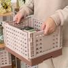 Collapsible Foldable Storage Basket 6 Colors Sundries Storage Bin Plastic Crate Box  Makeup Jewelry