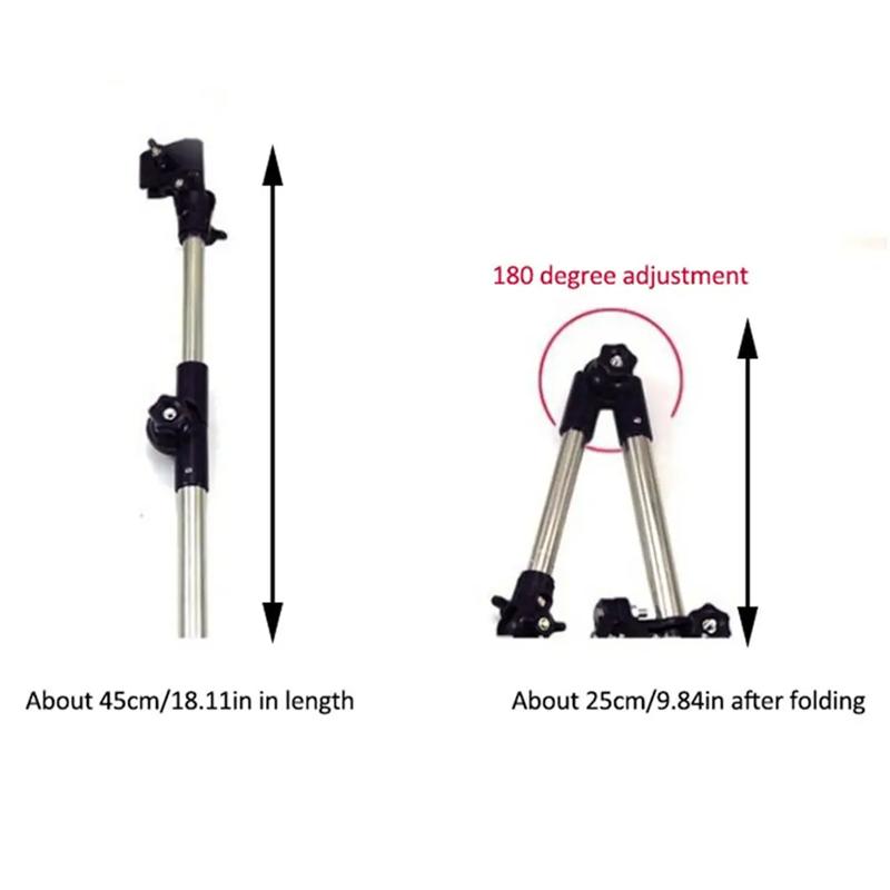 Складная подставка для зонта для велосипеда Электромобиль Утолщенная поддержка для зонта Регулируемый держатель для зонта для детской коляски Аксессуары
