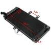 Motorcycle Radiator Cooler For SUZUKI BANDIT GSF1250S GSF1250 2007-2014 GSX650F 2008-2016