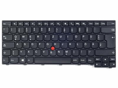 Tradebit - Клавиатура для Lenovo ThinkPad | Немецкая DE QWERTZ | Полная совместимость | Высококачественные материалы | Модели: T460s T470s