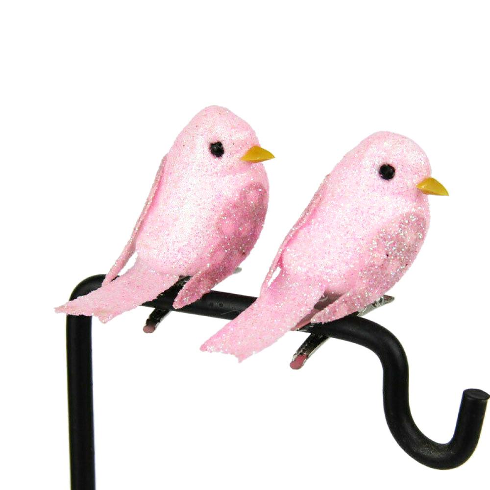 12шт мини-поддельные птицы искусственные птицы домашний декор рождественской елки