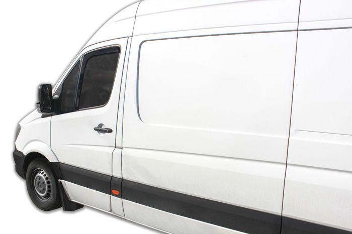 Déflecteurs d'air - SCOUTT - Mercedes Sprinter W906 - Fumé - Acrylique renforcé - Installation facile