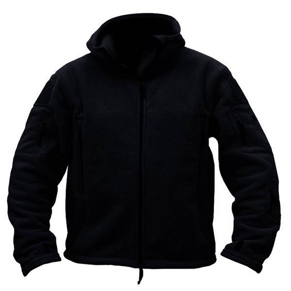 Tactical Men's Jacket, Combat Jacket, Military Fleece, Outdoor Sports, Hiking Polar Jacket