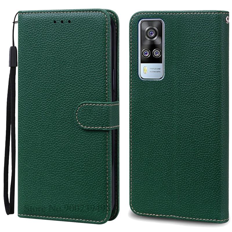 Для Vivo Y31 2021 Чехол V2036 Чехол-книжка с кошельком Для Vivo Y51 Y51A V2030 Y 51 31 Чехол VivoY31 Для Vivo Y33 Y53S 4G Мягкая обложка Funda
