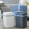 18 л Интеллектуальное водонепроницаемое мусорное ведро с автоматическим сенсором, для кухни/ванной комнаты/помещения