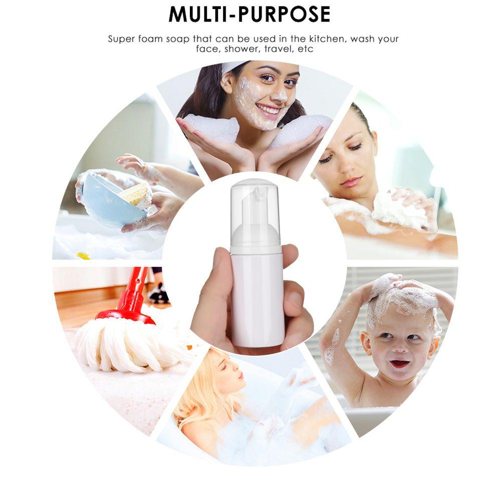 Useful Plastic Shampoo Shower Gel Soap Dispenser Foaming Bottle Liquid Pump Container