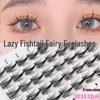Mermaid Fishtail Fairy False Eyelashes - Natural Segmented Cluster by Little Devil
