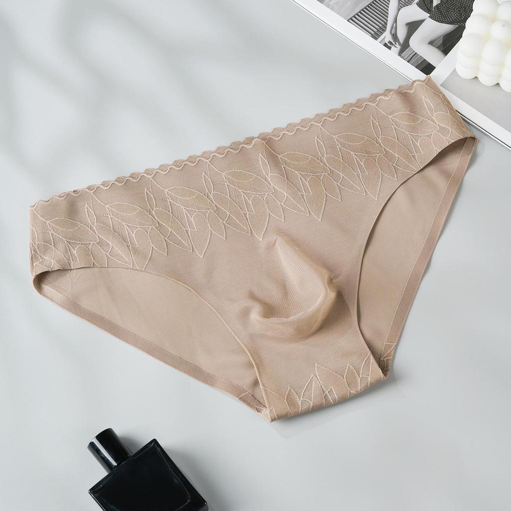 Мужские 3D кружевные трусы-слипы - Бесшовное эластичное нижнее белье с низкой посадкой