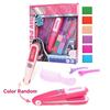 Temporary Bright Hair Stick Set Girl Toy Washable Hair Dyeing Chalk Comb Set Toy  For Children