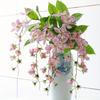 3 Pcs Artificial Jasmine Artificial Hanging Flowers Balcony Artificial Flowers Like Real for Wedding Floral Party Decor Home Accessories Spring Decor