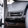 ABS Carbon Fiber For BMW X1 IX1 U10 U11 2025-24 Car Center Control Air Outlet Decorative Frame Sticker Car Interior Accessories