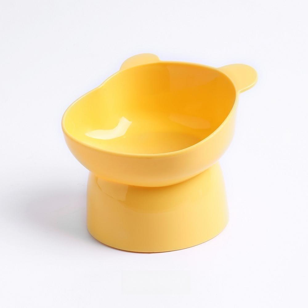 Миска для собак и кошек с приподнятой подставкой, миски для кормления домашних животных, защита шейного позвонка кошки, корм для домашних животных, вода, кормушка для собак и кошек, товары для животных