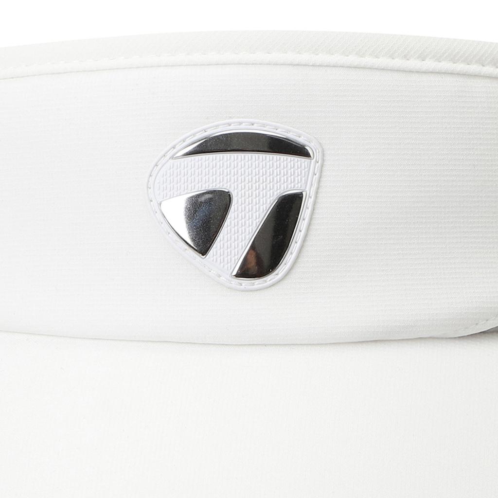 TAYLORMADE APPAREL 26Ss Мужская футболка с логотипом T, контрастный разрез, козырек T8031H61624-100