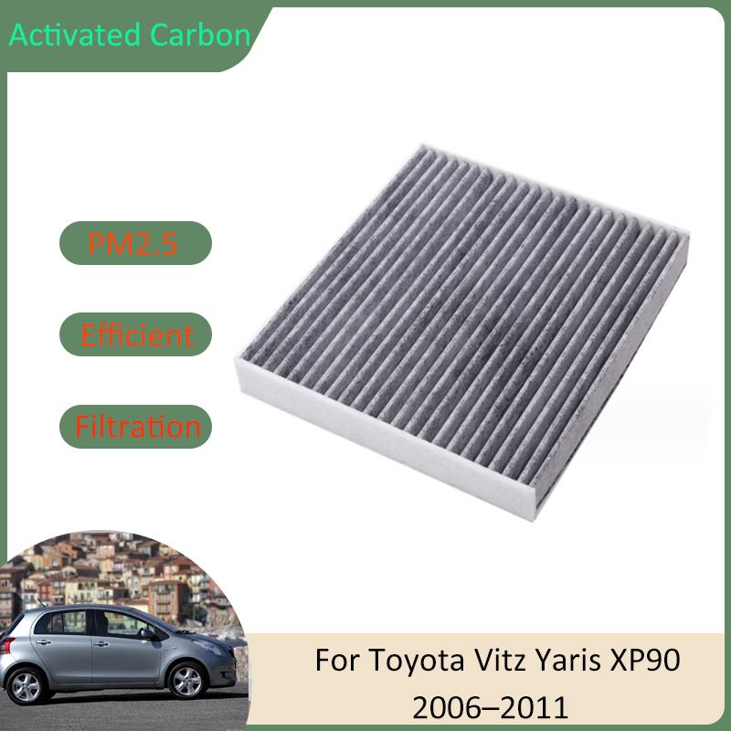 Фильтр кондиционера для Toyota Vitz Toyota Yaris XP90 Daihatsu Charade MK2 2006 2007 2008 2009 2010 2011 Активированный уголь
