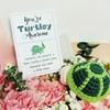 1PC Perfect Gift Wool Knitting Doll Handmade Soft Cotton Yarn Desk or Car Accessory Crochet Turtle