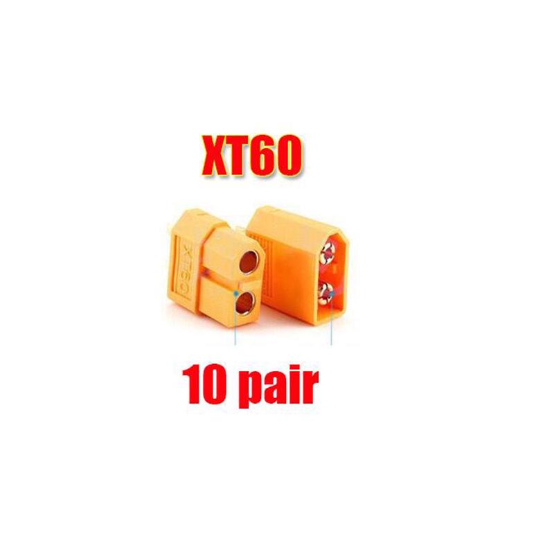 10/20 шт. XT60 XT-60 Мужские и женские пулевидные разъемы Вилки для RC Lipo батареи (5/10 пар)