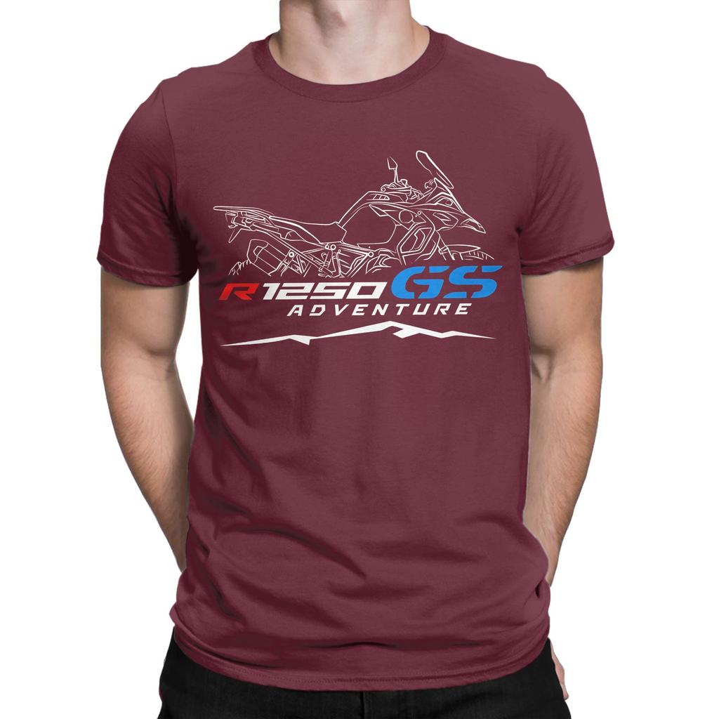 R1250gs Adventure For Bikers Motorcycle Novelty Graphic 100 Cotton Tshirt Gs Tees Tops For Unisex