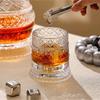 Glass Whiskey Glass High-end Foreign Wine Glass Beer Glass, Party Drink, Heat-resistant Spinning, Women's Decompression Drinking
