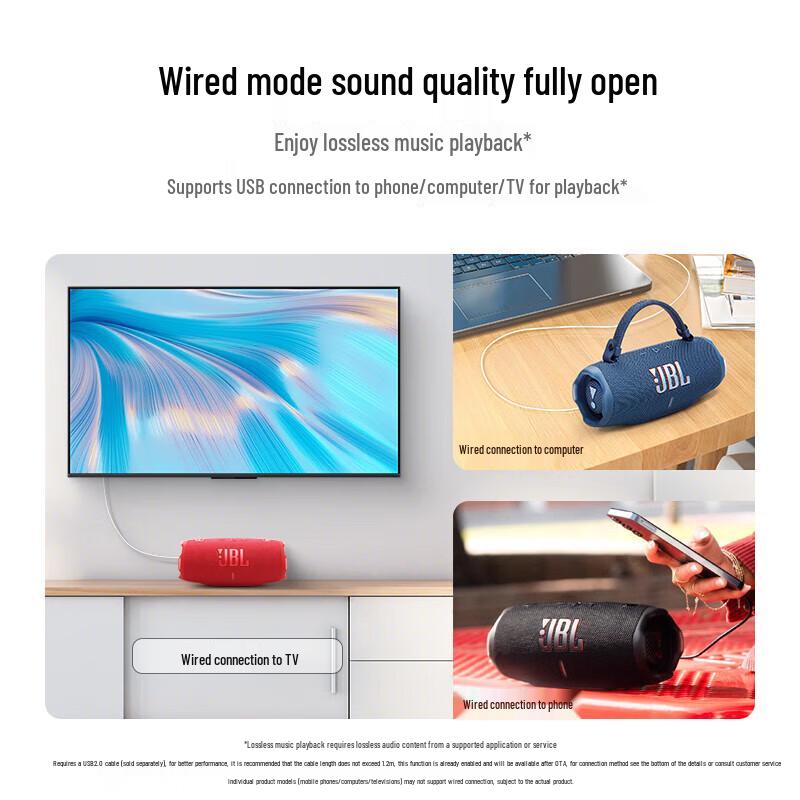 JBL CHARGE6 Portable Bluetooth Speaker (CN version)