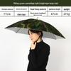 Nanjiao Fishing Head-Worn Umbrella Hat
