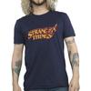Netflix Mens Stranger Things Logo Breaking T-Shirt