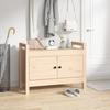 VidaXL Entryway Bench 80x40x60 Cm Solid Pine Wood 821779