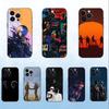 Чехол для телефона D-Daft P-Punk Band для iPhone 16,15,14,13,12,11 Plus,Pro Max,XS,X,XR,SE,Mini,8,7, Мягкий силиконовый черный чехол