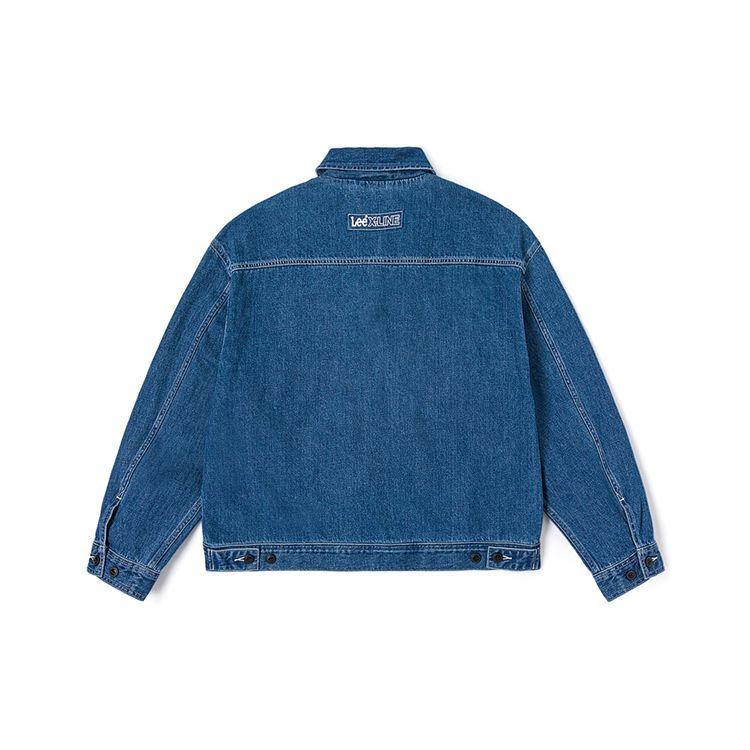 Lee Серия Xline Xline FW23 Удобная Классическая Модная Джинсовая Куртка Мужские куртки Светло-Голубой LMT0072065PN00FA05633