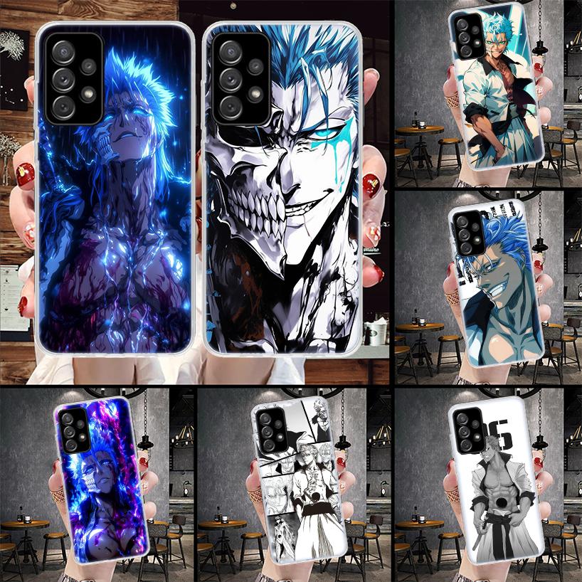 Гримджоу 6 Bleach Мягкий чехол для телефона для Samsung Galaxy A13 A14 A15 A16 A17 A53 A54 A55 A56 A57 A33 A34 A35 A36 A37 A23 A24 A25 A26