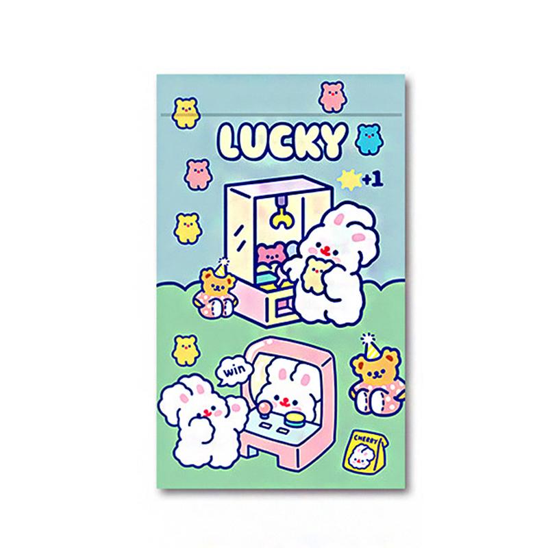 Самозапечатывающийся пакет PET CCP износостойкий безопасный без запаха симпатичный узор практичный многоразовый самозапечатывающийся