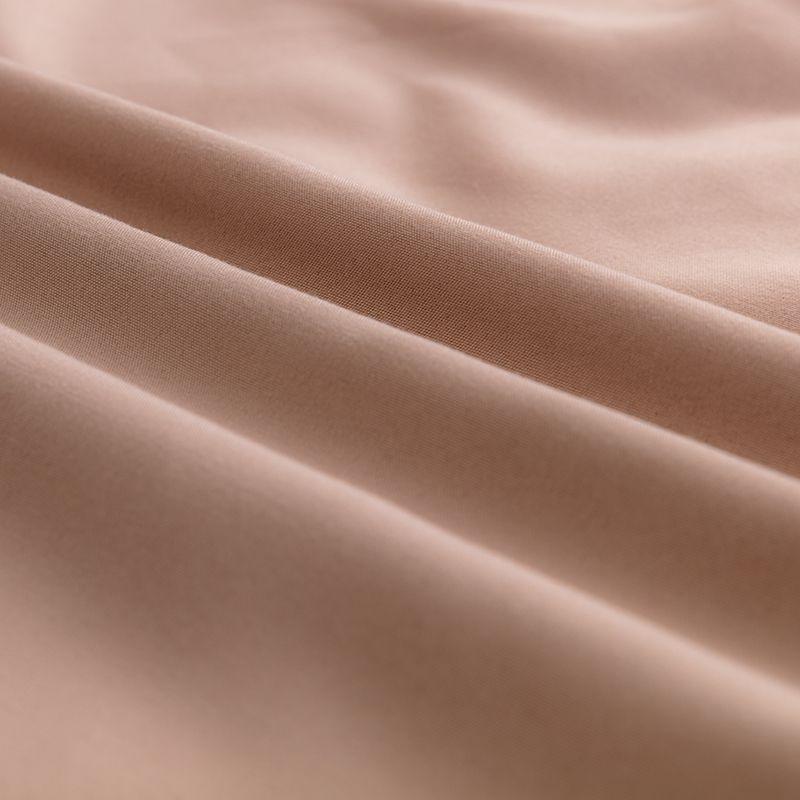 Soft Lightweight Fitted Sheet Solid Color Mattress Protective Cover For Cozy Sleeping