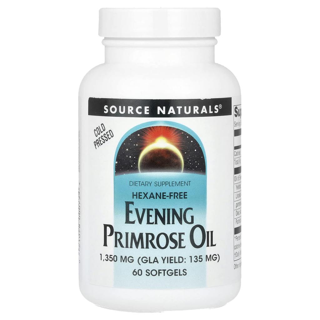 Evening Primrose Oil, 1,350Mg, 60 Softgels