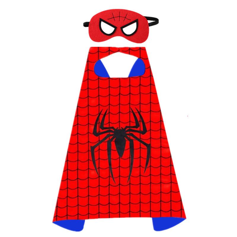 Kids' Superhero Cape & Mask Set for Halloween
