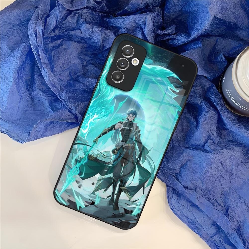 Чехол для телефона Wuthering Waves для Samsung S25 S24 S30 S21 S23 S20 S22 Fe S10 E S9 Note 20 Pro Ultra Plus стеклянная крышка
