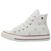Серия All Star Love Удобная посадка Высокие кеды Женские кроссовки Белый Красный A19055C