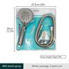 Hot Sale Gray Shower Head Water Saving 5 Mode Adjustable High Pressure Shower One-key Stop Water Massage Eco Shower