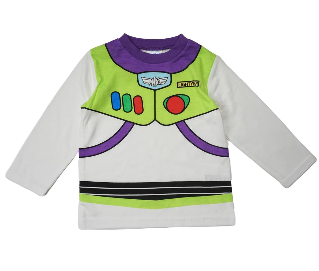 Casual Toy Story Dress Up Long Sleeve Buzz Woody Clothes Boys Kids [Disney] T-Shirt Children's