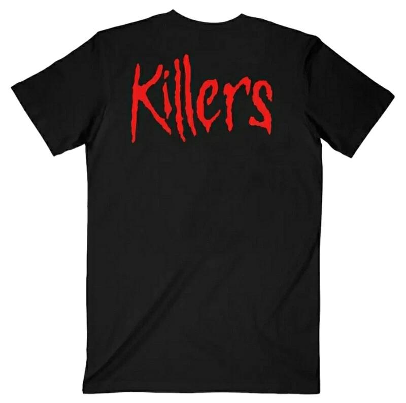 Новая футболка с логотипом группы Iron Maiden Killers Хэви-метал Футболка Унисекс Высококачественная Роскошная Топ Y2k